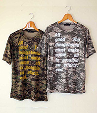 アレンジメント10TH迷彩Tシャツ