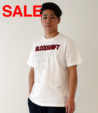 アップリケステッチプリントTシャツ